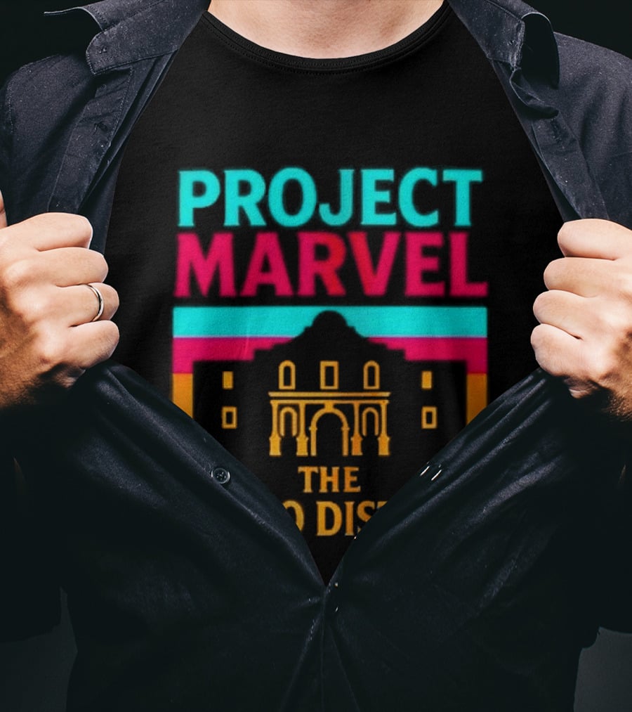 San Antonio Spurs Project Marvel The Alamo District T-Shirt