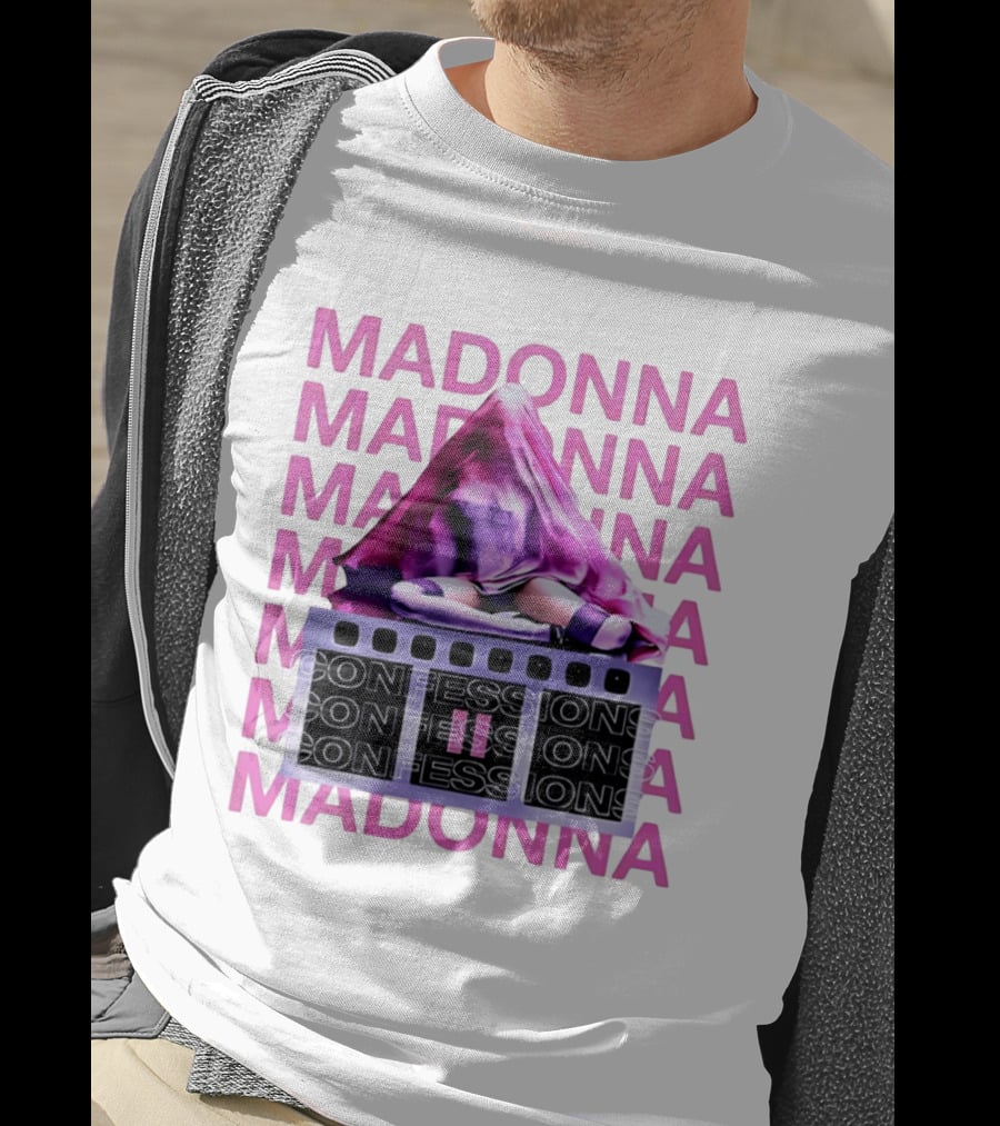 Madonna Confessions II Pink Veil Performance T-Shirt