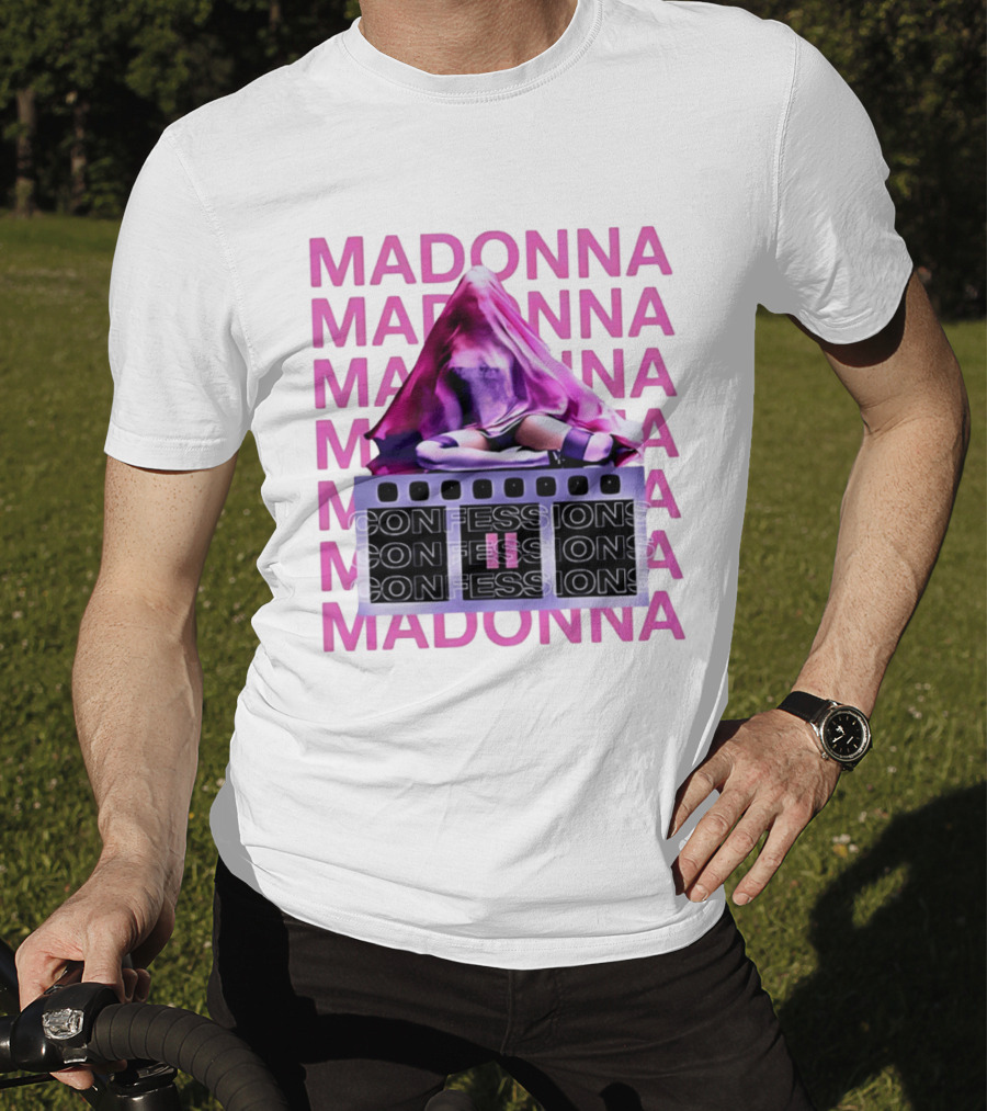 Madonna Confessions II Pink Veil Performance T-Shirt