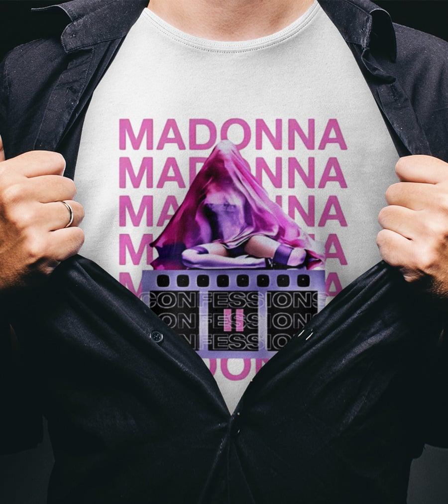 Madonna Confessions II Pink Veil Performance T-Shirt