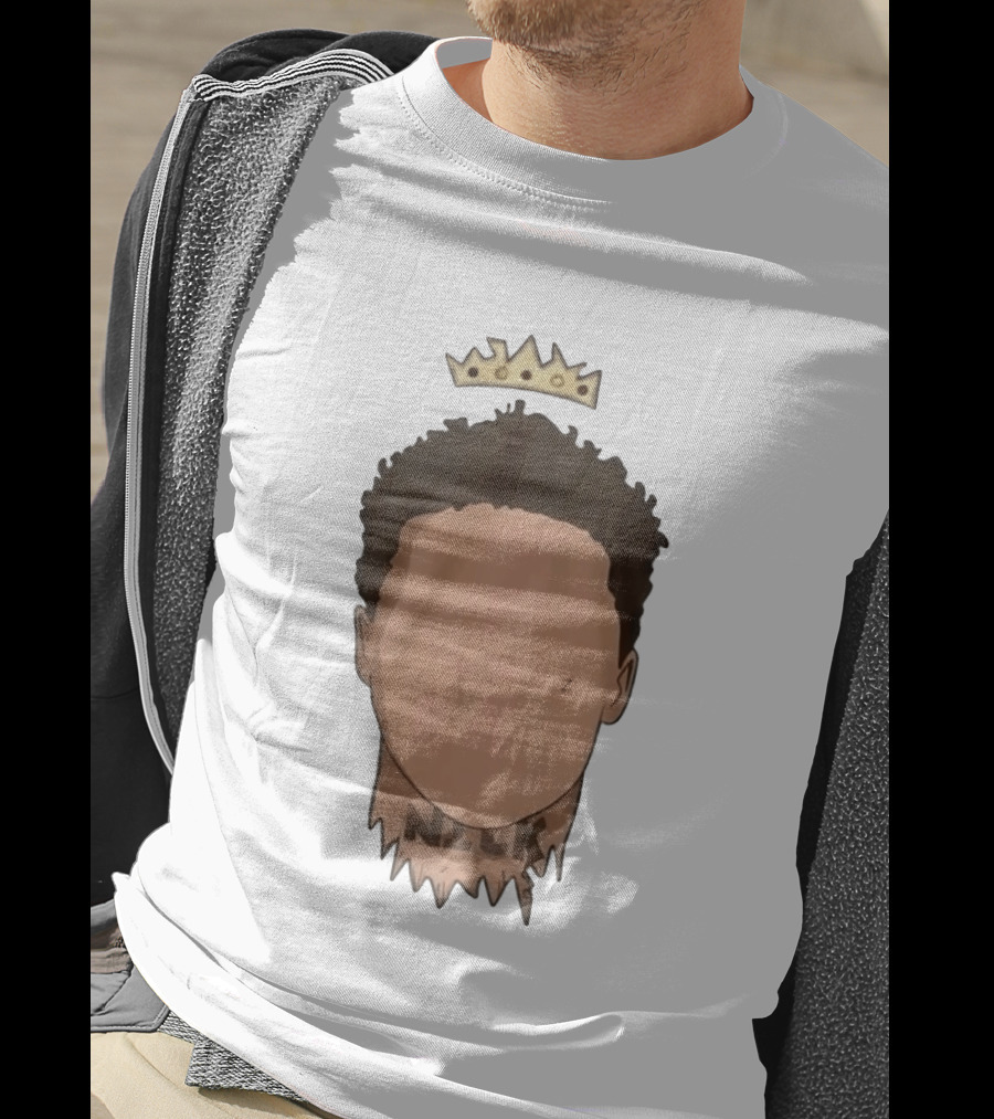 Nick No Haircut Crown Mario Cristobal Face T-Shirt