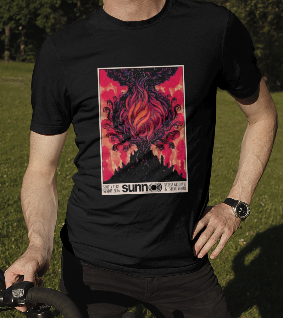 Sunn O Spot X Vera June 21 2026 Groningen NL Natasa Grujovic Steve Moore T-Shirt