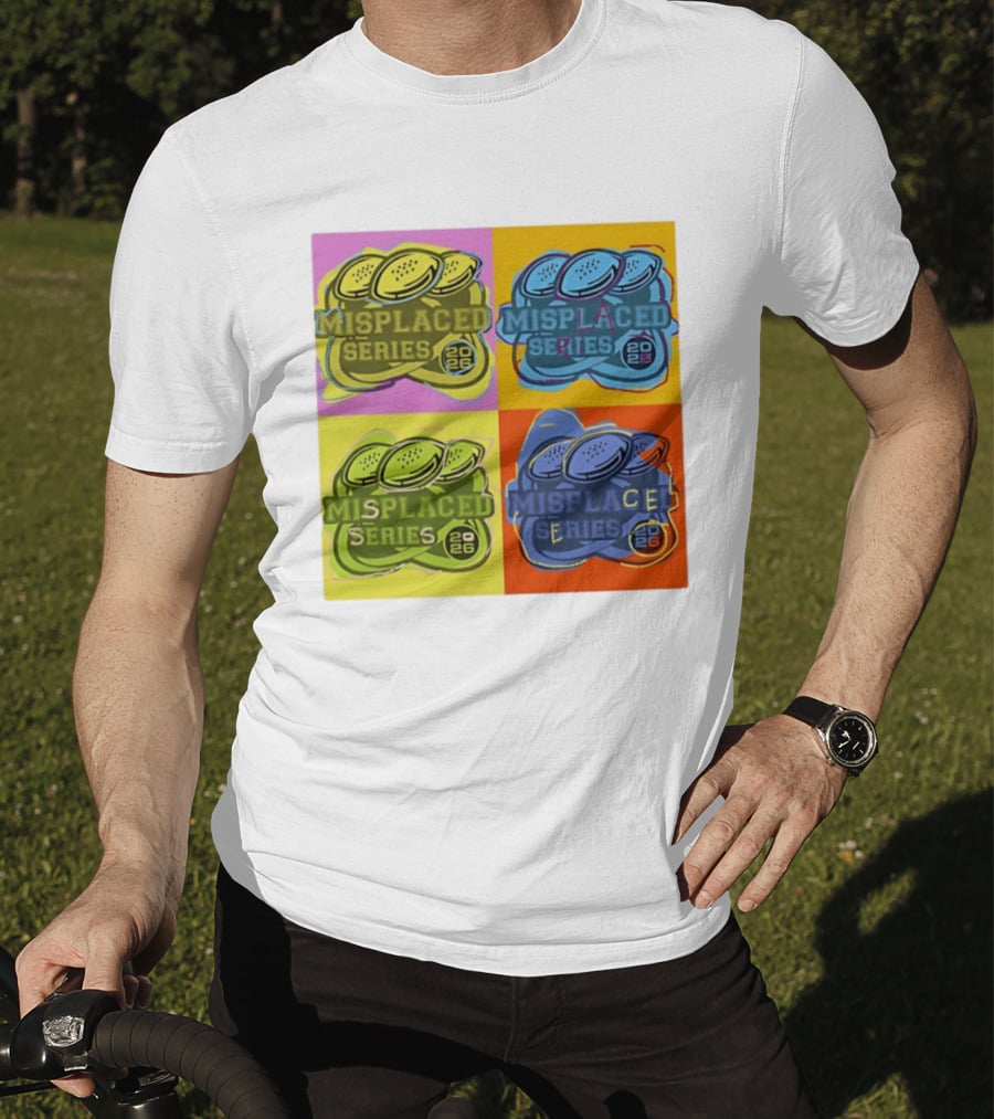 Misplaced Series 2026 Pop Art Coins Quadrant T-Shirt