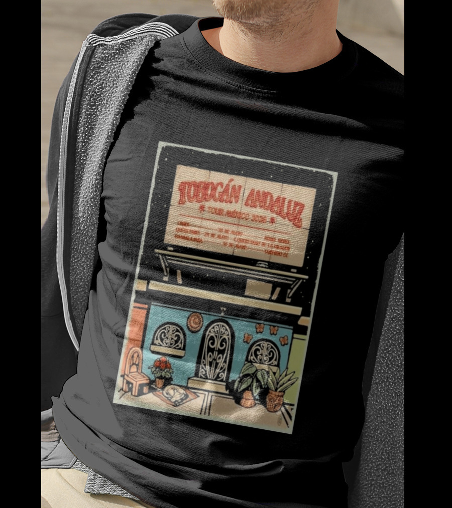 Tobogán Andaluz Tour México 2026 Mexico City Querétaro Guadalajara Concert T-Shirt