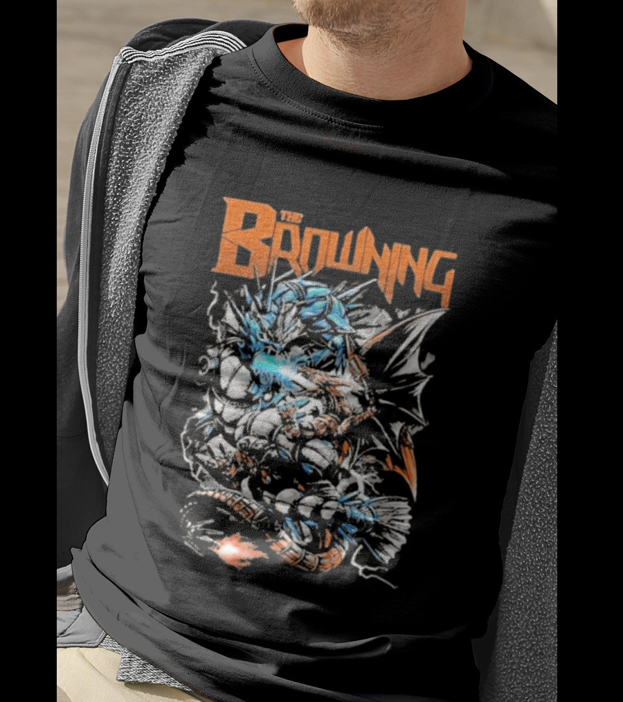 The Browning Fixt Charizard Battle T-Shirt