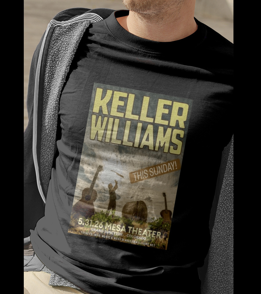 Keller Williams Mesa Theater Grand Junction May 31 2026 This Sunday T-Shirt
