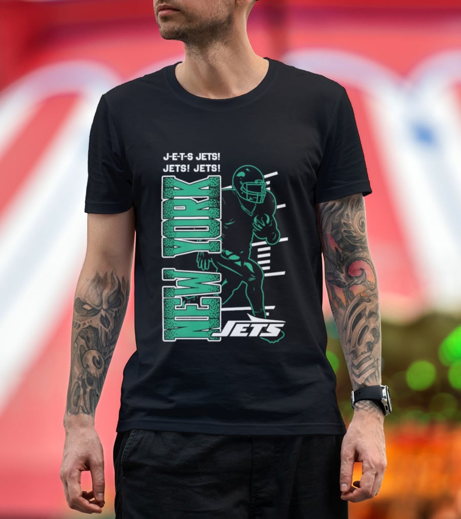 New York Jets Jets Football Player T-Shirt