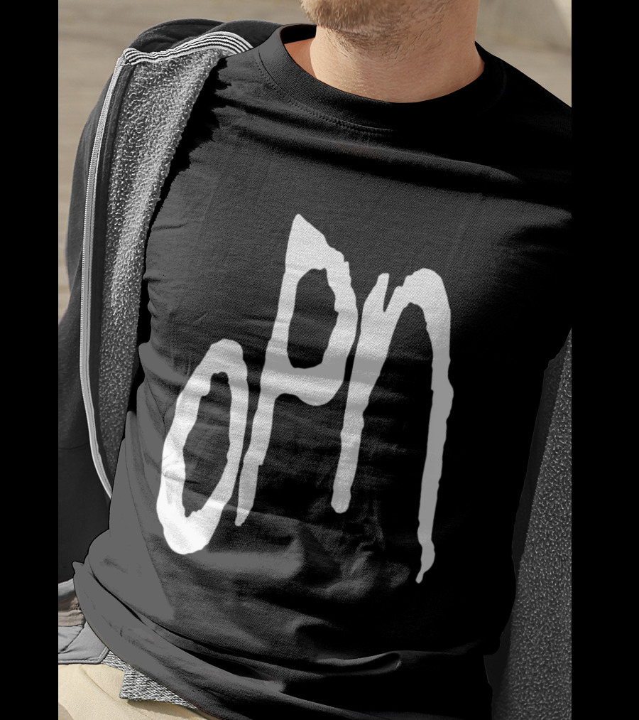 Oneohtrix Point Never OPN Stylized Text Hipster Band T-Shirt