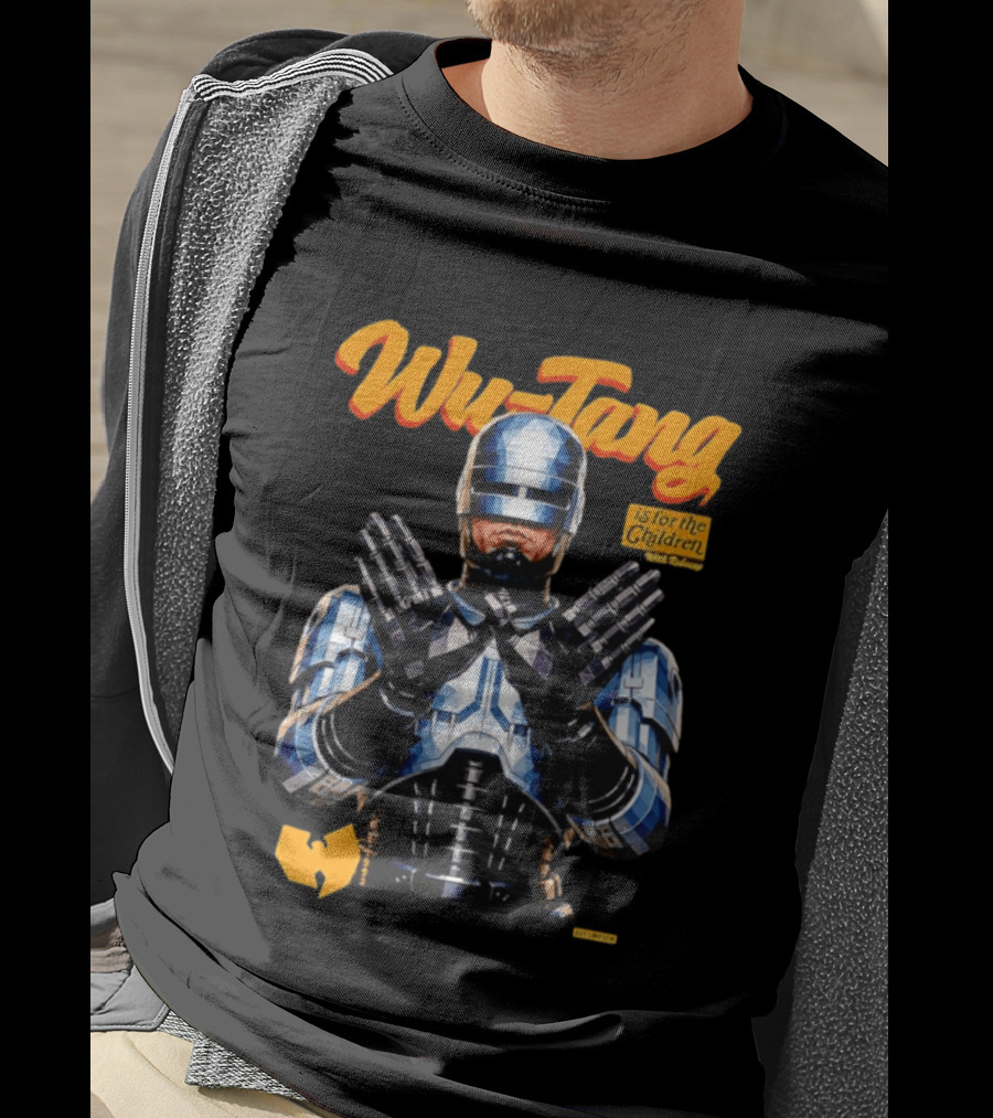 Wu Tang RoboCop Is For The Children Mashup T-Shirt