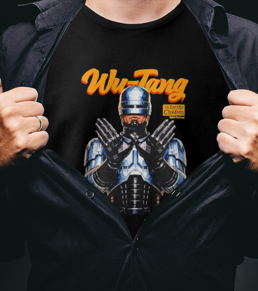 Wu Tang RoboCop Is For The Children Mashup T-Shirt