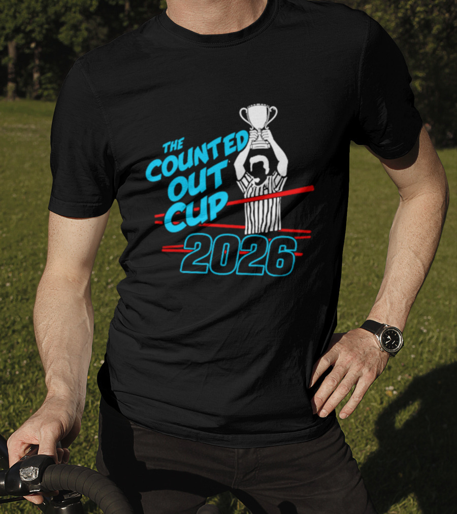 The Counted Out Cup 2026 Trophy Celebration T-Shirt