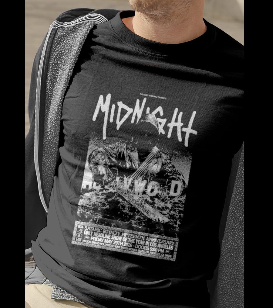 Midnight Los Angeles May 29 2026 Tour T-Shirt