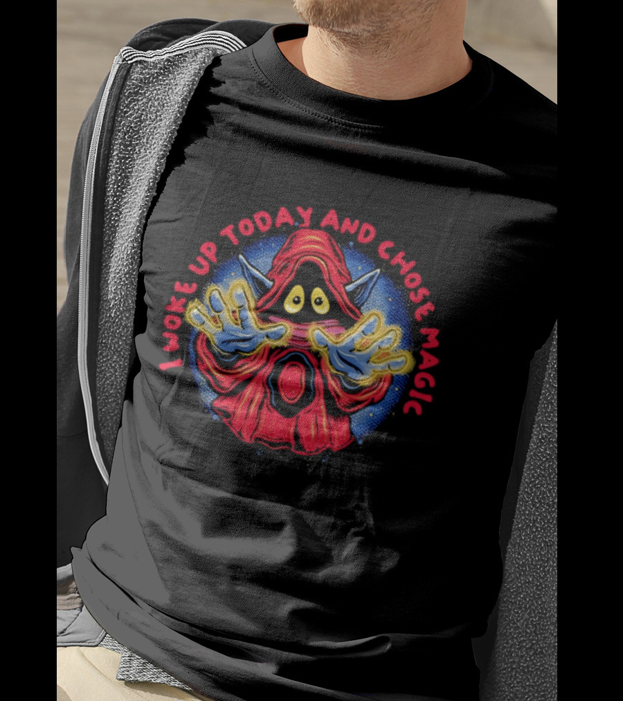 Orko I Woke Up Today And Chose Magic Blue Red Yellow Creature T-Shirt