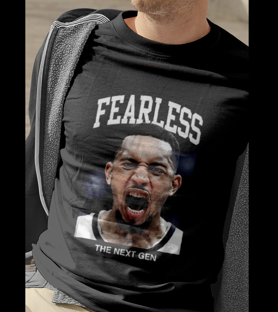 Fearless Dylan Harper San Antonio Basketball Rookie Star The Next Gen T-Shirt
