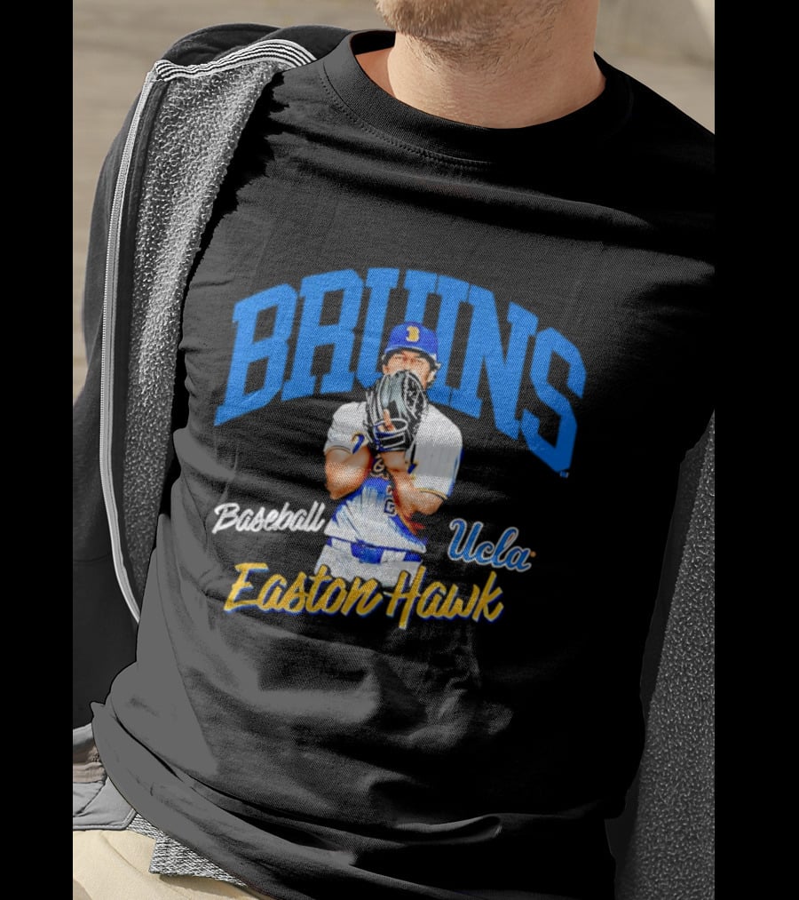 UCLA Bruins Baseball Easton Hawk Athlete T-Shirt