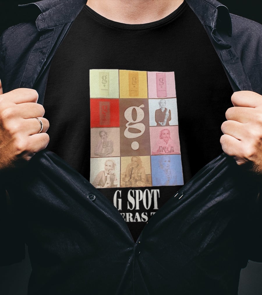 Gillian Anderson G Spot The Eras Tour Soothe Protect Awaken T-Shirt