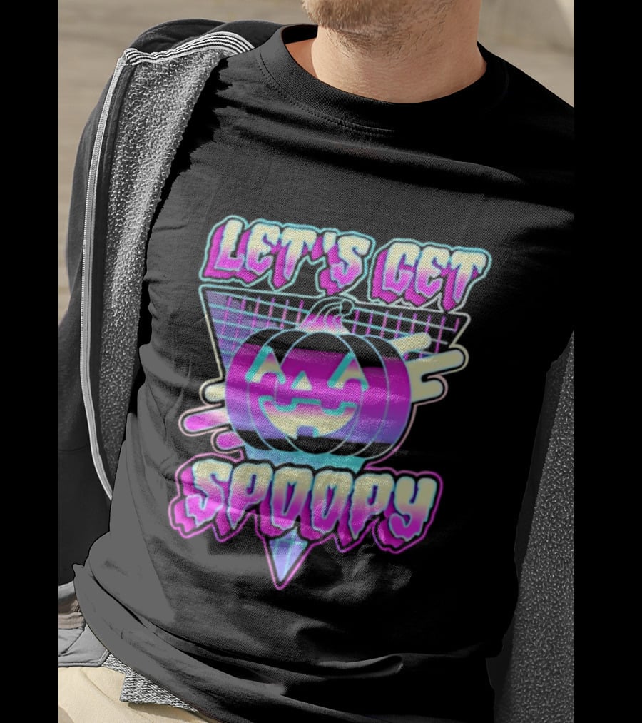 Let's Get Spoopy Halloween Pumpkin T-Shirt