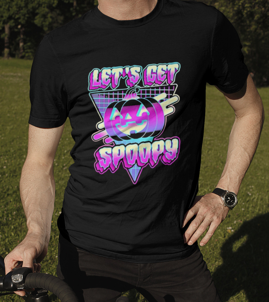 Let's Get Spoopy Halloween Pumpkin T-Shirt