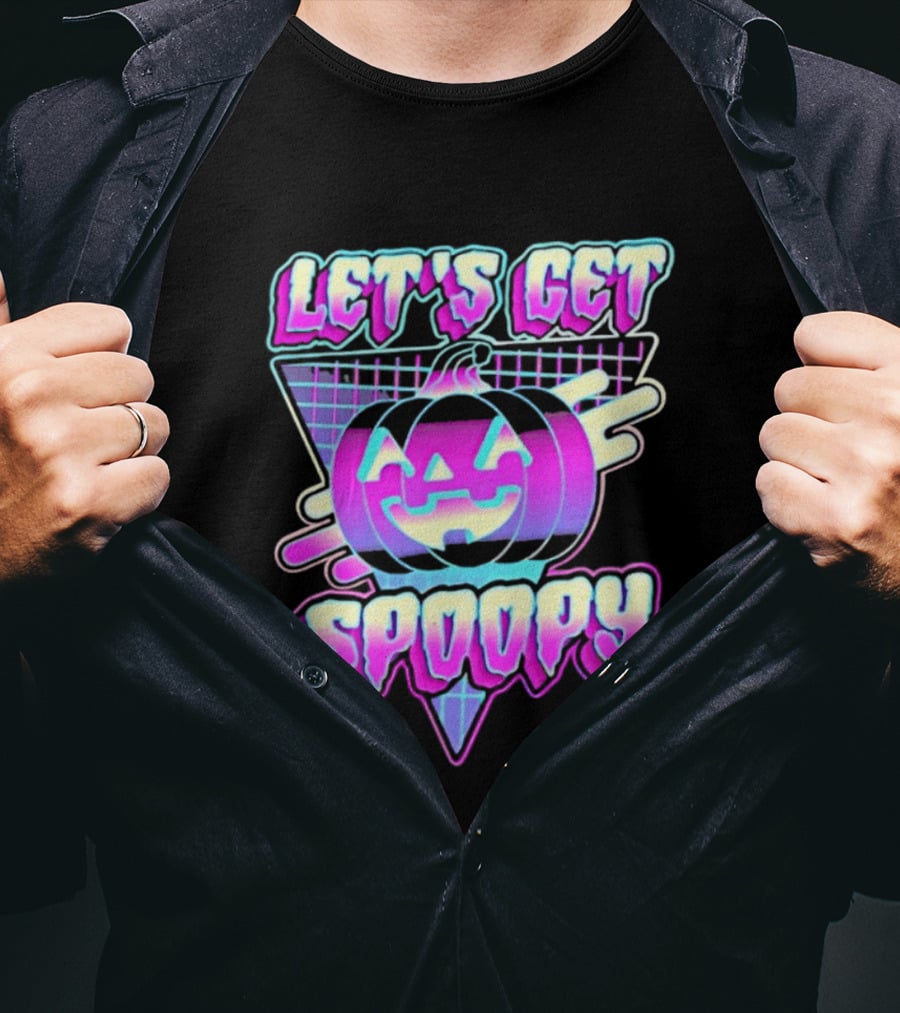 Let's Get Spoopy Halloween Pumpkin T-Shirt