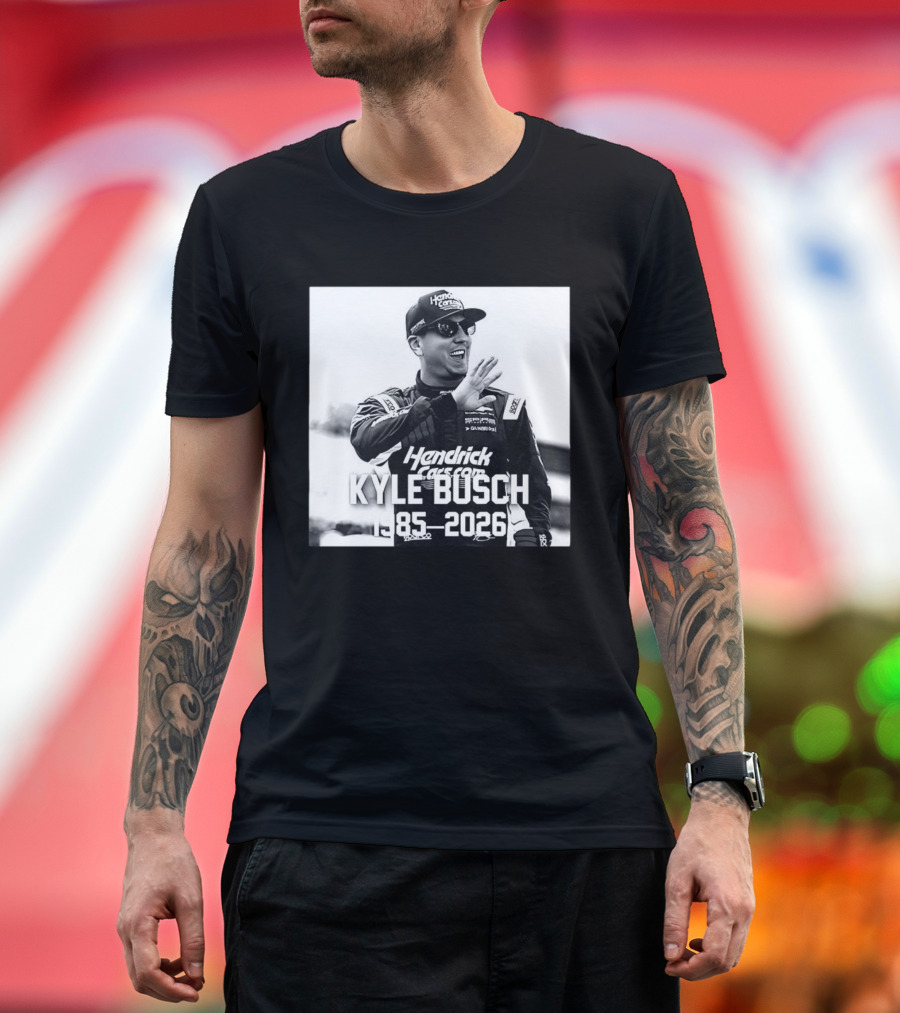 RIP Kyle Busch Hendrick Cars Legend 1985 2026 T-Shirt