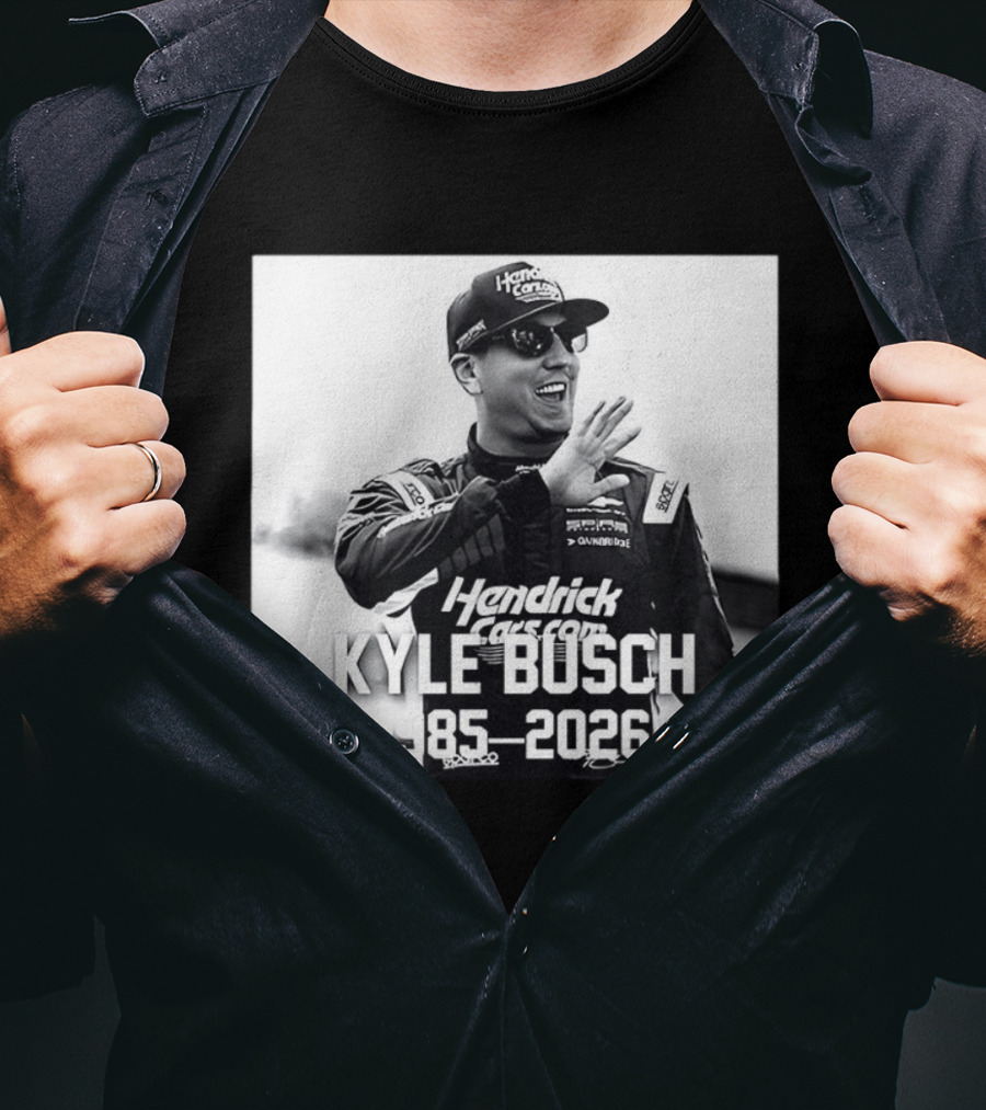 RIP Kyle Busch Hendrick Cars Legend 1985 2026 T-Shirt