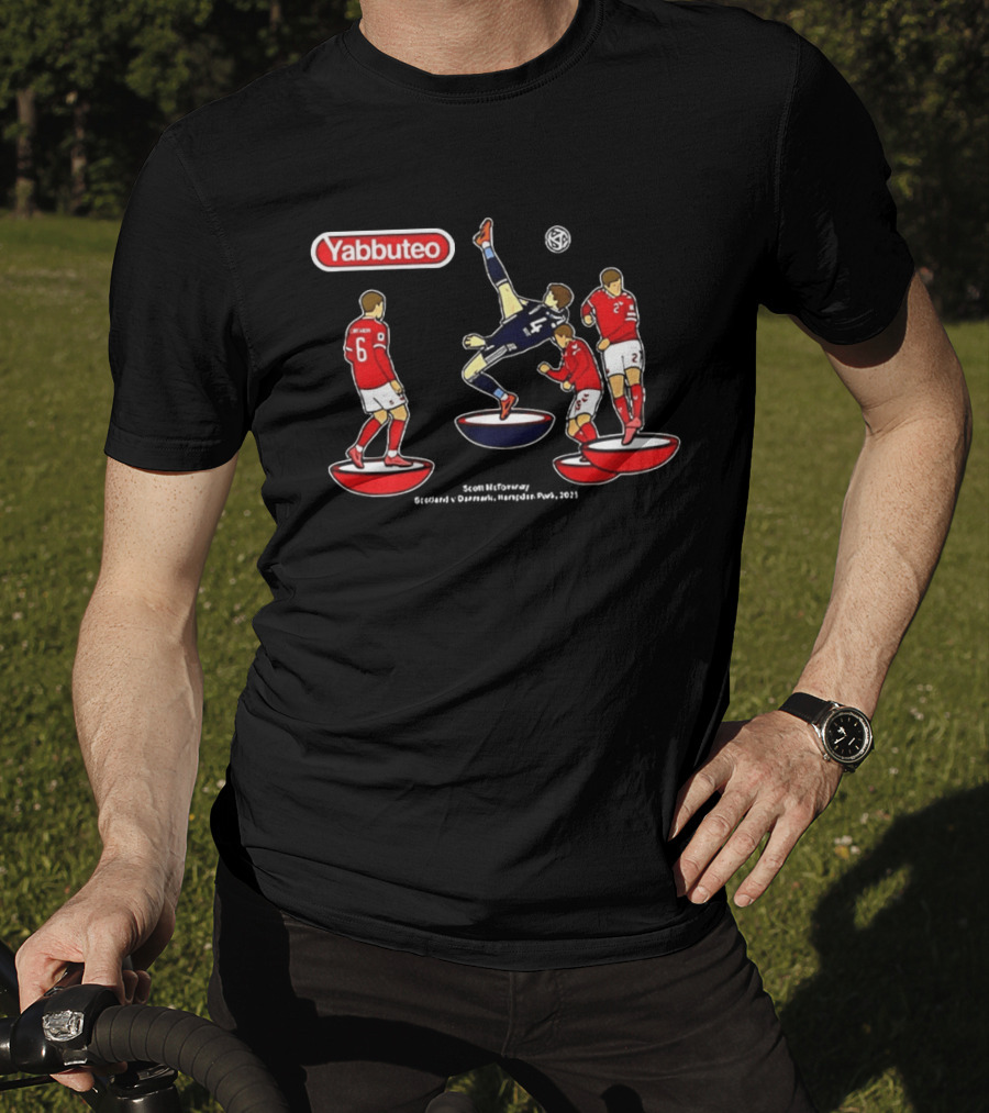 Yabbuteo Scotland FC McTominay Bicycle Kick T-Shirt