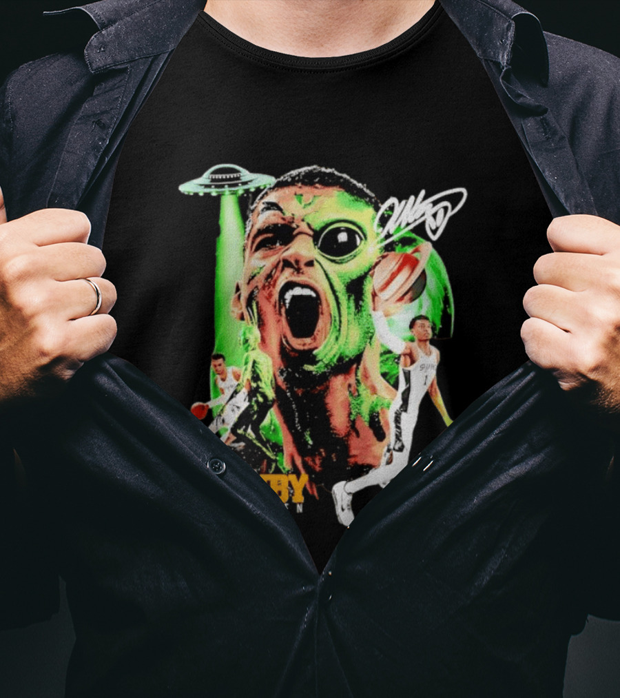 Wemby You Alien Victor Wembanyama San Antonio Spurs 2026 T-Shirt