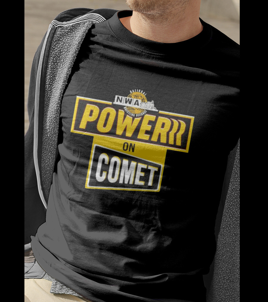 NWA Power On Comet Wrestling Alliance T-Shirt