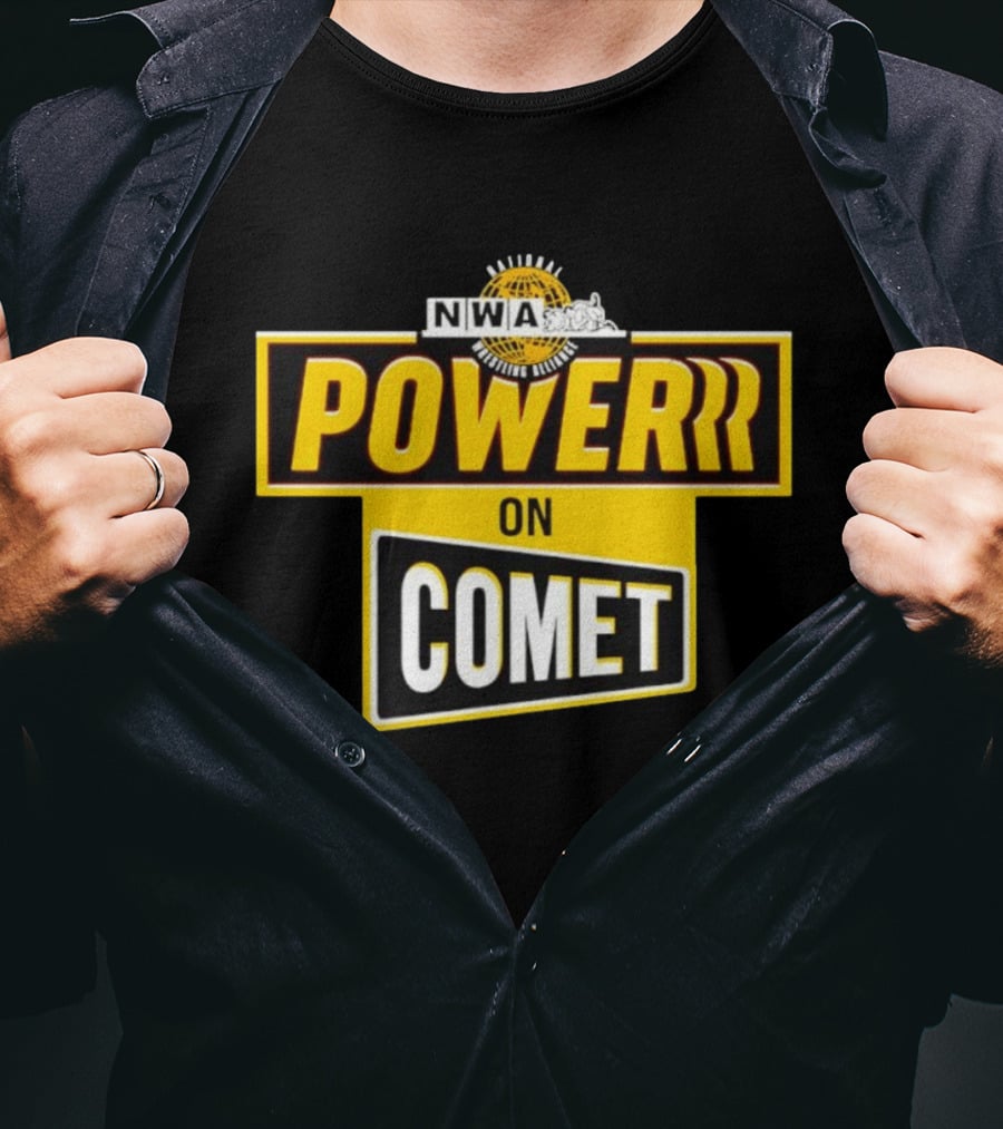 NWA Power On Comet Wrestling Alliance T-Shirt