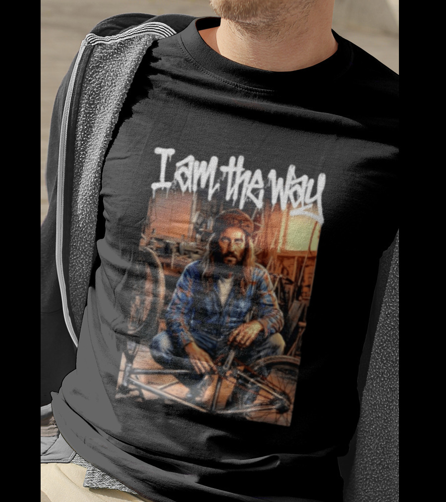 Bicycle Repairman I Am The Way Ride Mechanic Scene T-Shirt