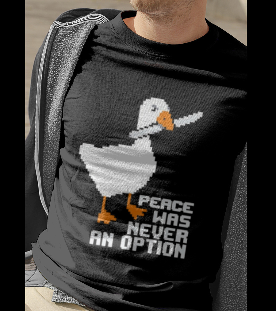 Duck Knife Peace Was Never An Option T-Shirt