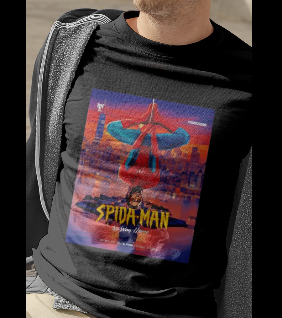 Donovan Mitchell Spida Man No Way Home Cleveland Cavaliers RM Challenge T-Shirt