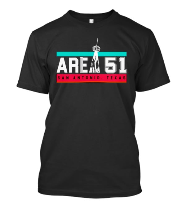 Stephon Castle Victor Wembanyama Area 51 San Antonio Texas Spurs Basketball T-Shirt