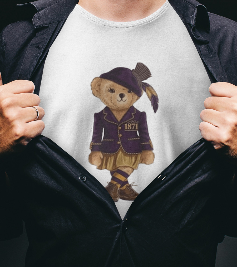 Alcorn State Polo Bear 1871 Lady Edition HBCU Fashion T-Shirt