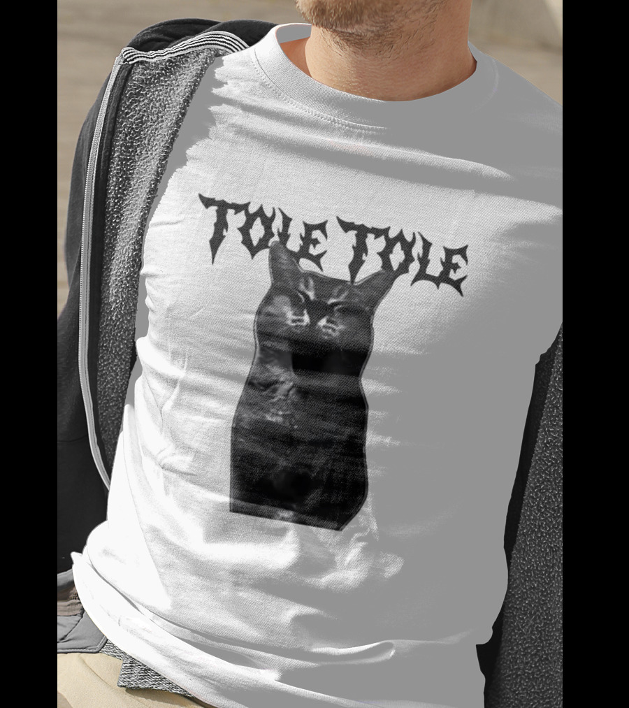 TOLE TOLE Black Cat T-Shirt