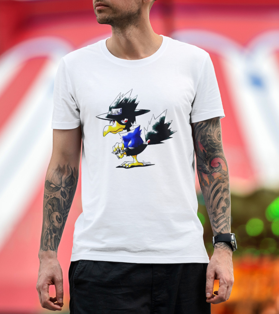 Murkrow Sasuke Uchiha Naruto Hidden Leaf Village Ninja T-Shirt