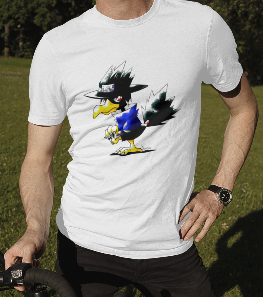 Murkrow Sasuke Uchiha Naruto Hidden Leaf Village Ninja T-Shirt