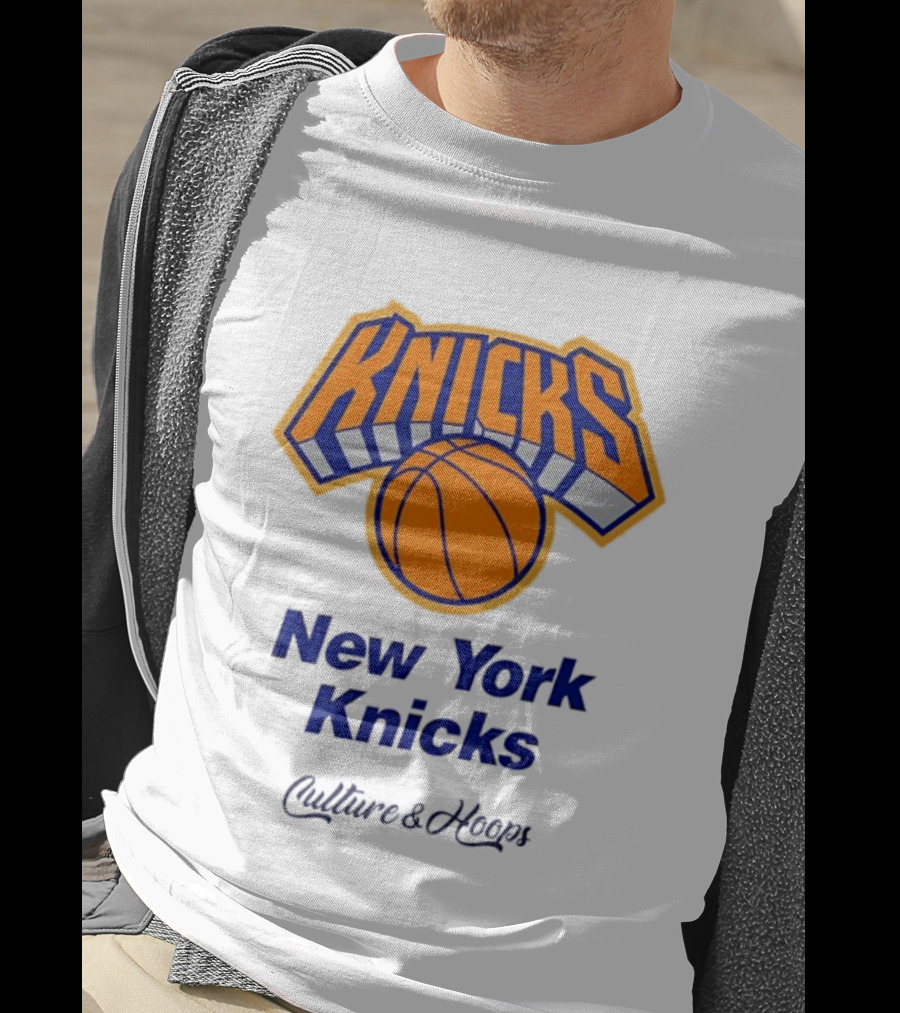 New York Knicks Culture & Hoops Basketball Team T-Shirt