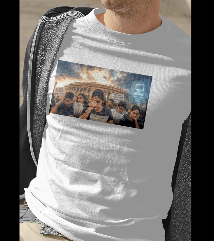 NTA Defends NEET Exam 2021 Retest Before Parliamentary Panel Amid Student Protests T-Shirt