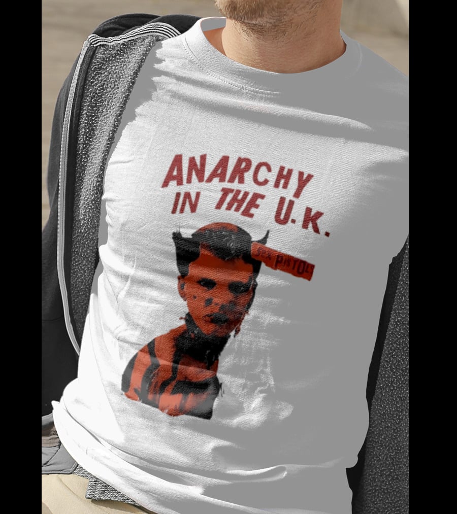 Anarchy In The UK Sex Pistols Punk Aesthetic T-Shirt