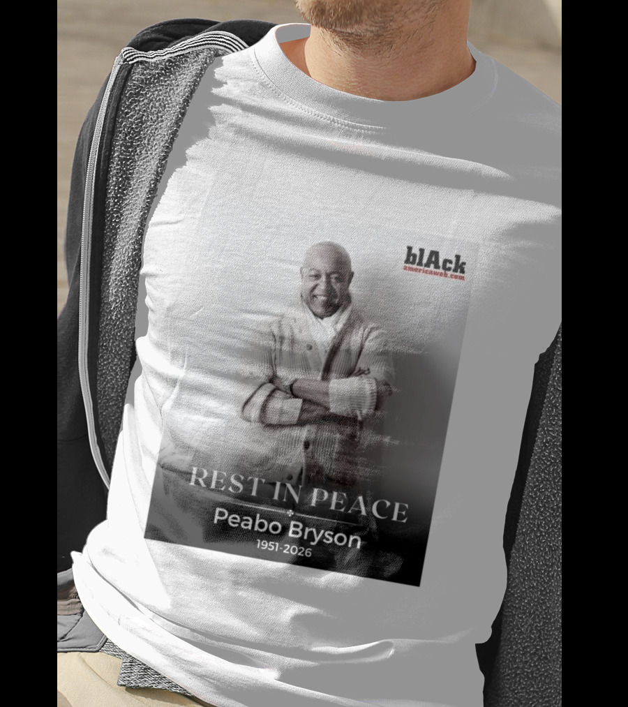 Rest In Peace Peabo Bryson 1951 2026 Singer Songwriter Beautiful Ballads T-Shirt