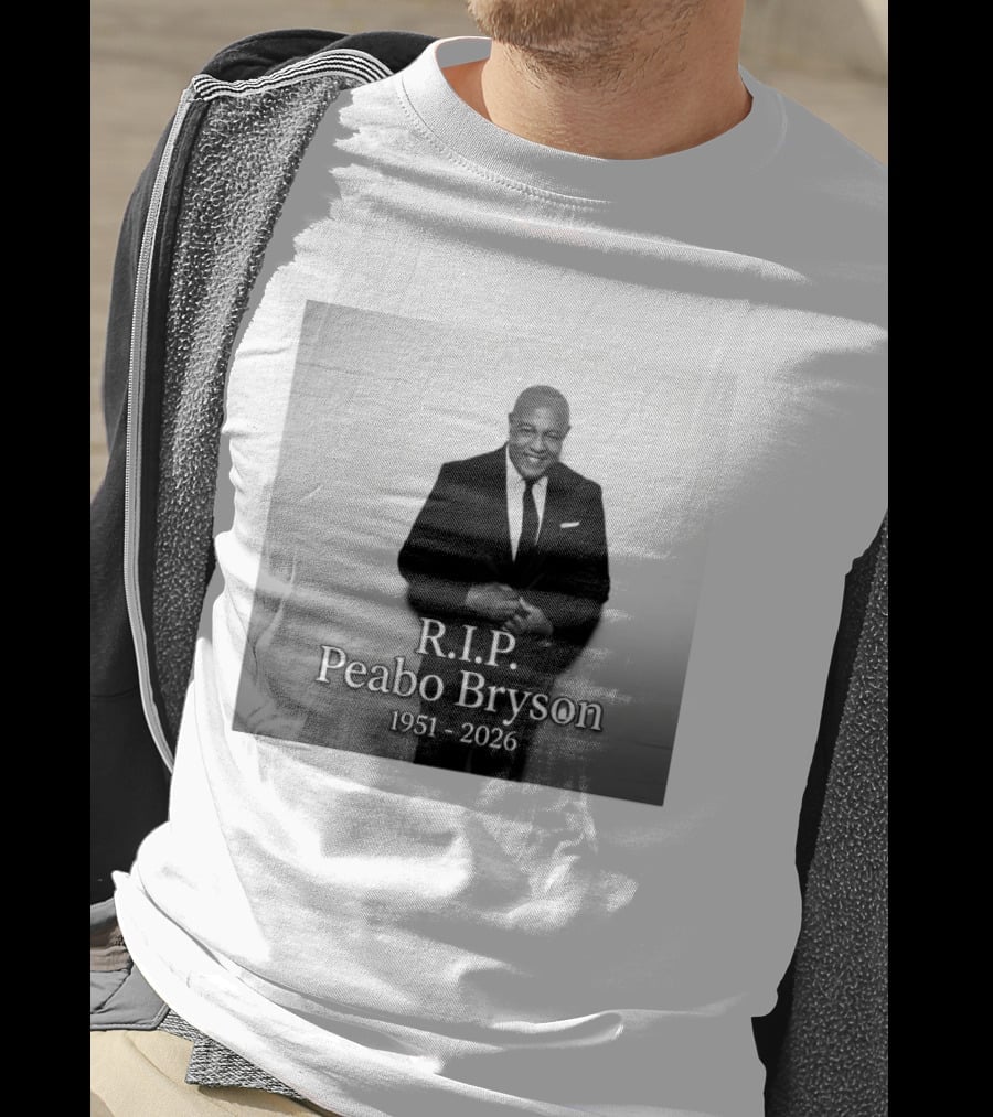 R.I.P. Peabo Bryson 1951 2026 R&B Legend Of Beauty And The Beast A Whole New World T-Shirt