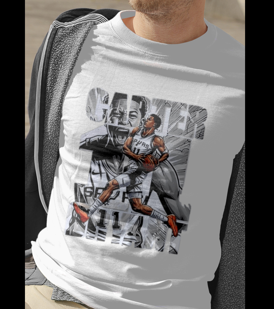Keldon Johnson Spurs 11 Carter Bryant NBA San Antonio T-Shirt
