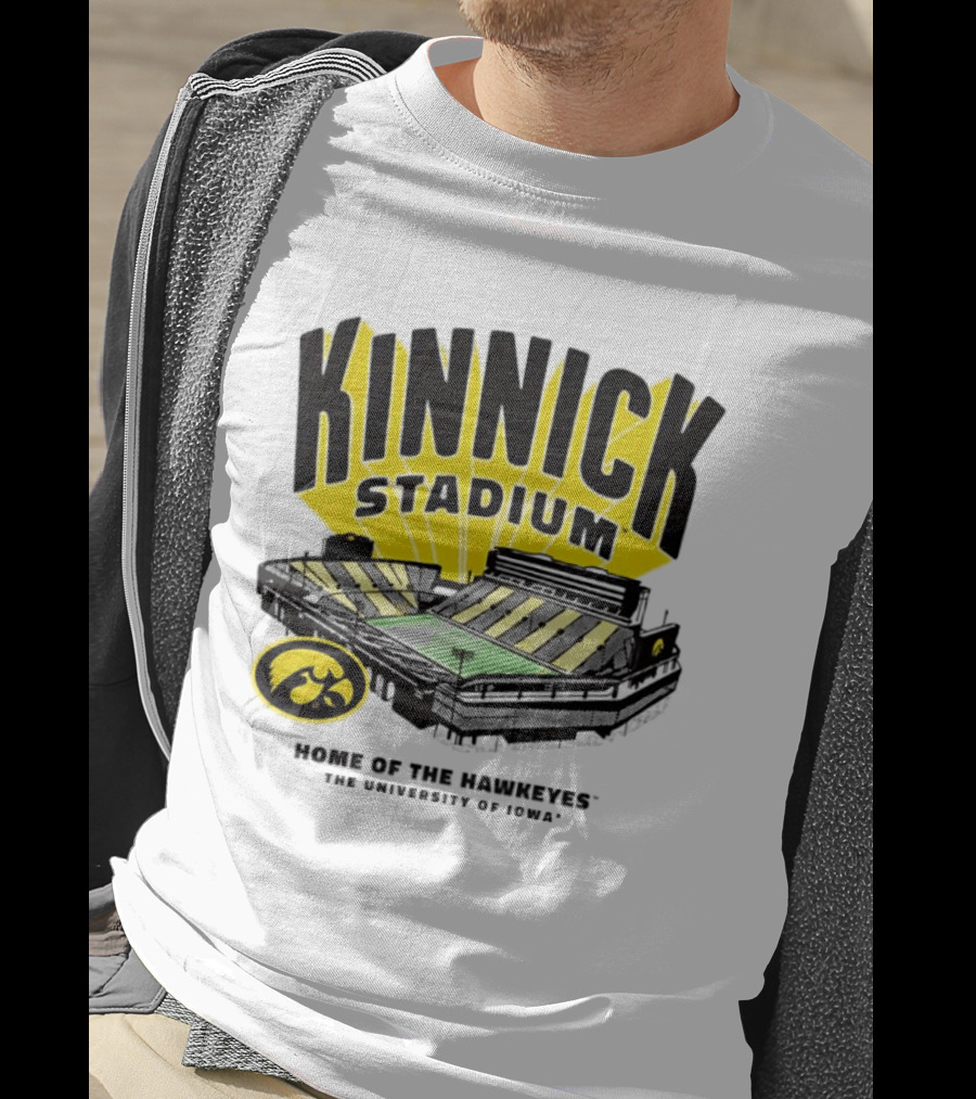 Kinnick Stadium Home Of The Hawkeyes University Of Iowa Football T-Shirt