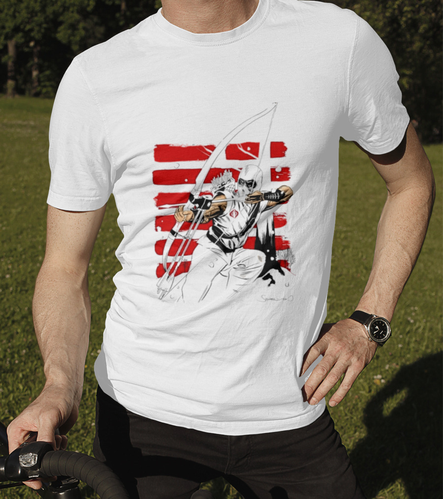 GI Joe Storm Shadow Cobra Commander Archery Ninja Master T-Shirt