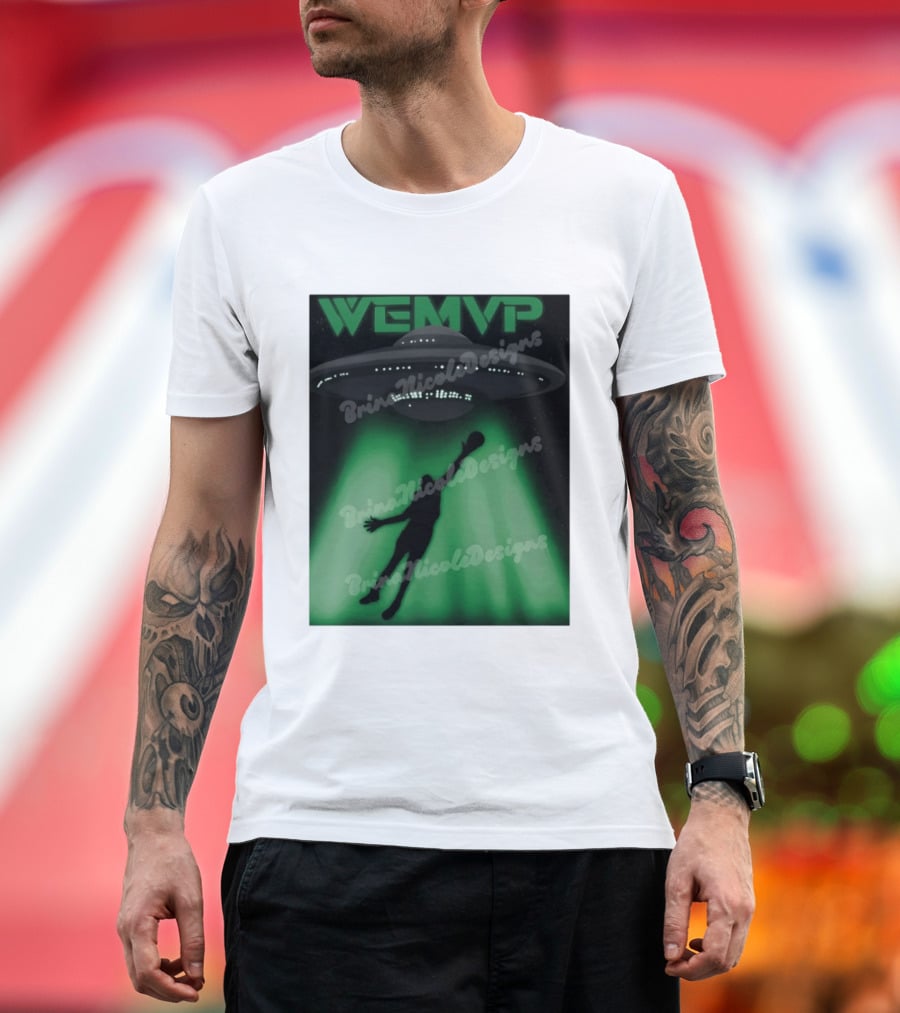 WEMVP Wemby Alien UFO San Antonio Spurs Basketball NBA 2026 T-Shirt