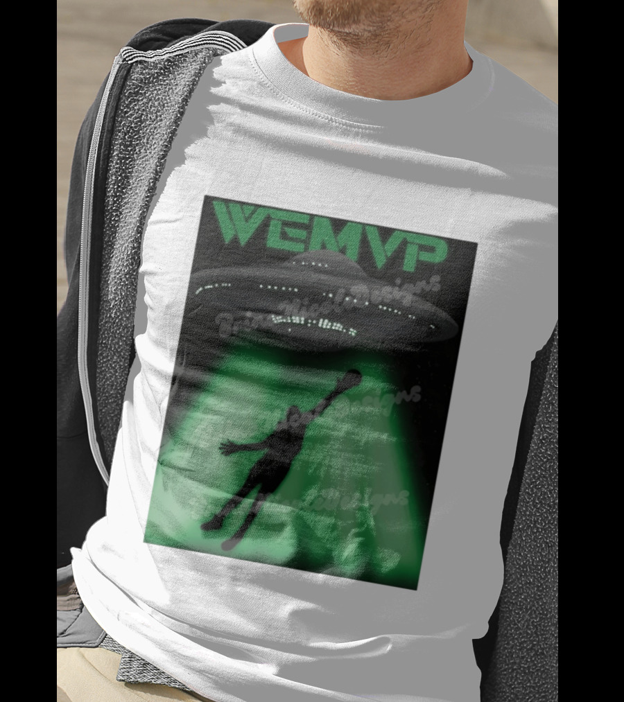 WEMVP Wemby Alien UFO San Antonio Spurs Basketball NBA 2026 T-Shirt