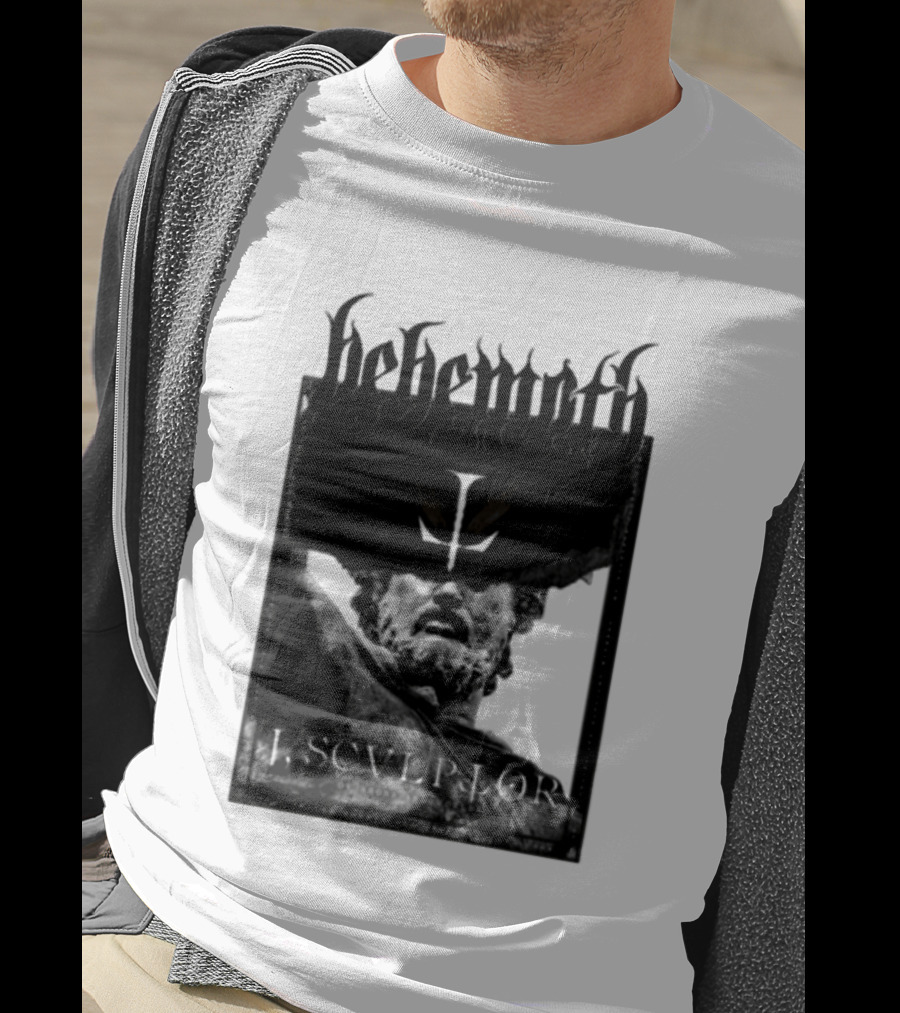 Behemoth I Sculptor Of Aeons And Worlds Statue Of Power T-Shirt