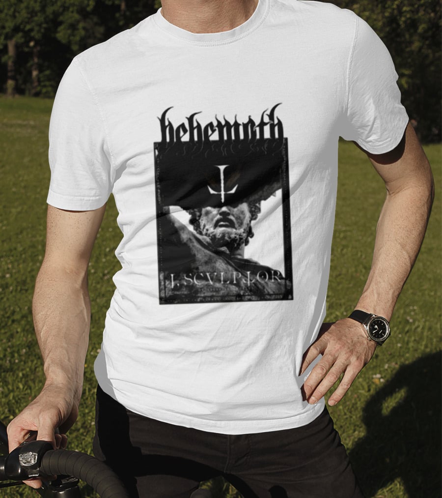 Behemoth I Sculptor Of Aeons And Worlds Statue Of Power T-Shirt