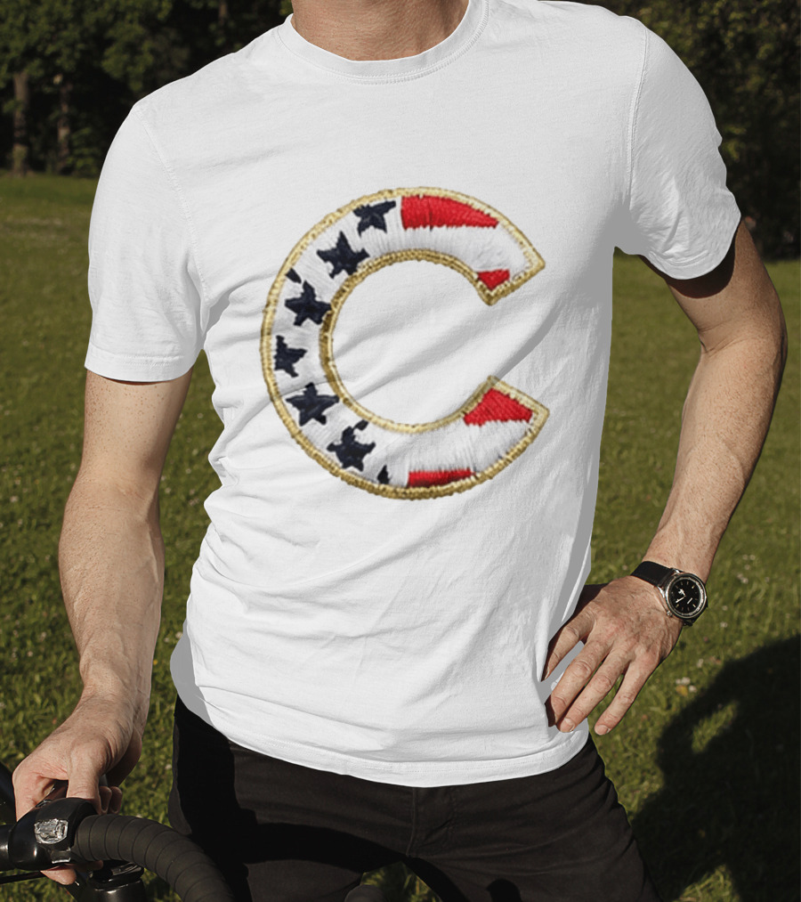 Chicago Cubs America 250th Anniversary Stars And Stripes T-Shirt